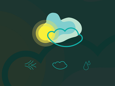 Icons for the weather app app design flat flat design icon icon a day icon app icon artwork icons icons design illustration ui vector