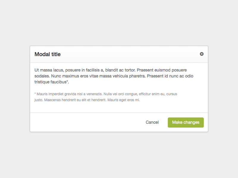 Modal Box mynewsdesk modal box modal ui style guide