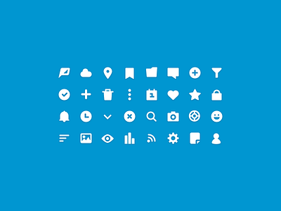 Solid Popicons glyphs icon set icons popicons poptype solid