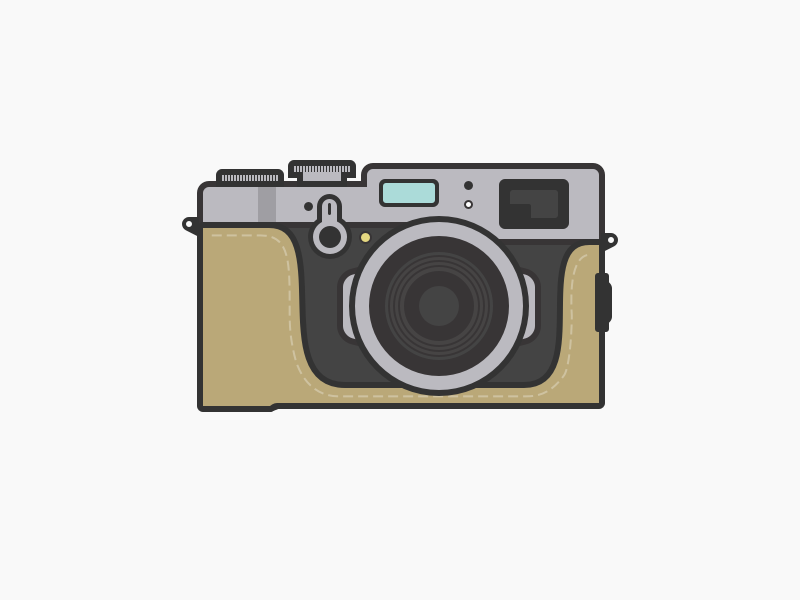 Fujifilm x100t cased