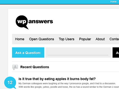 Wp Answers theme wordpress wp answers