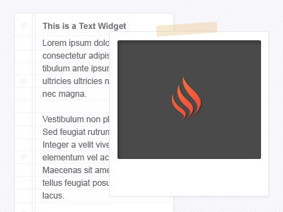 Widgets widget wordpress theme