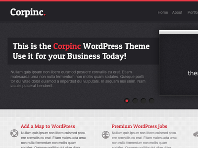 Corpinc theme wordpress