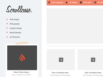 Scrollcase theme wordpress