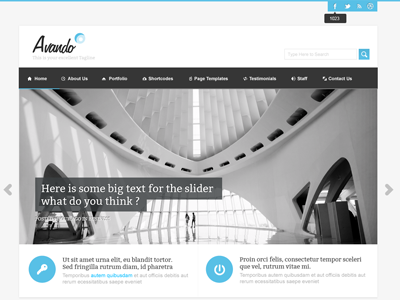 Avando WordPress Theme 2 business theme wordpress