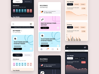 Fitness App UI