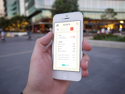 Receipts - Shopping App