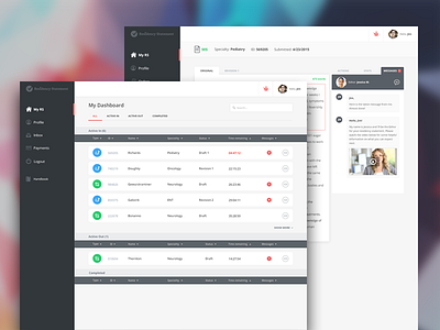 Dashboard + Messaging Platform app art clean color dashboard design flat interface logo minimal ui ux