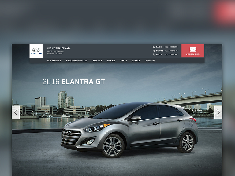 Car Dealership by Marc Caldwell on Dribbble