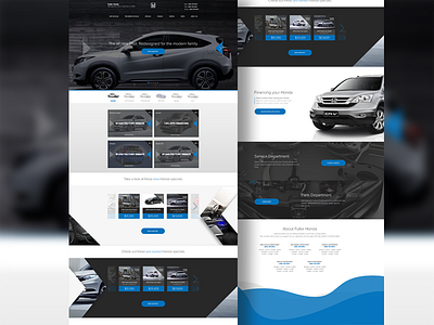 Honda Landing Page