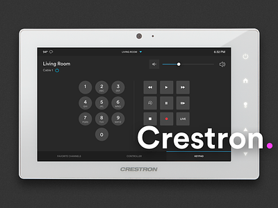 Crestron Remote - Keypad