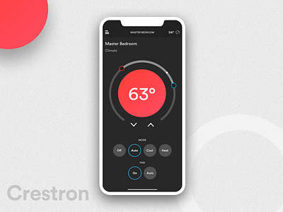 Crestron Home Automation System - Climate Control