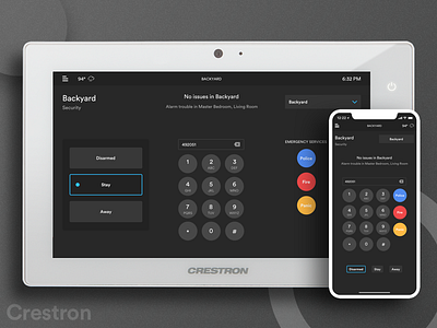 Crestron Home Automation System - Security
