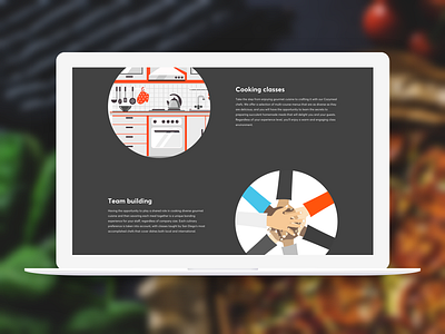 CozyMeal WIP color design flat food interaction interface ui user experience user interface ux website