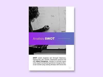 Clean & Minimalist Flyer Design - SWOT