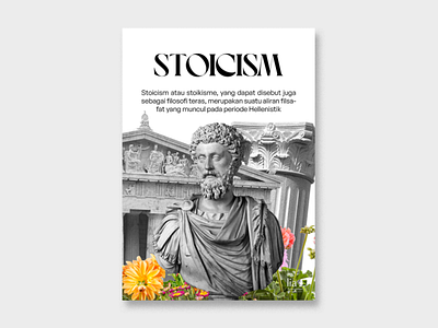 Flyer Design - Stoicism ads branding design flyer flyer design graphic design poster poster design ui