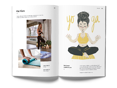 Yoga Spot Illustration design digital art digital drawing drawing illustration illustrator katy vt katyveetee spot illustration