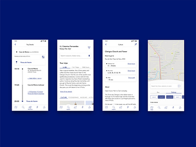 OPO. Explore Porto easily app app design branding design mobile ui user research ux