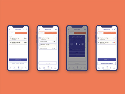 All-Goods. A shot of the coolest pantry app app design branding design grocery grocery online mobile pantry ui user research ux