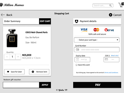 Credit Card Checkout