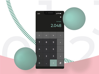 Daily UI #004 | Calculator