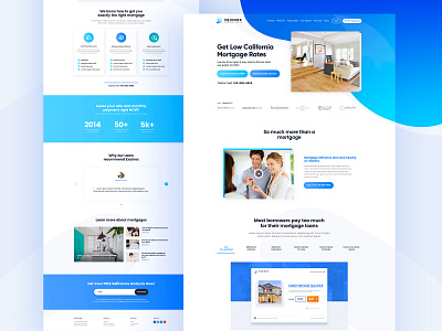 Eqninox Mortgage Homepage analytics clean conversion design eqninox funnel homepage insurance leads mortgage mortgage calculator mortgage loans realestate seo ui design user experience design website
