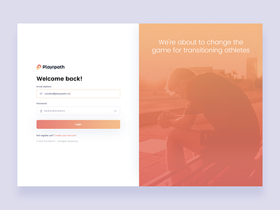 Login / Sign In, E-Fitness - Gym Management System by Max Holub on Dribbble
