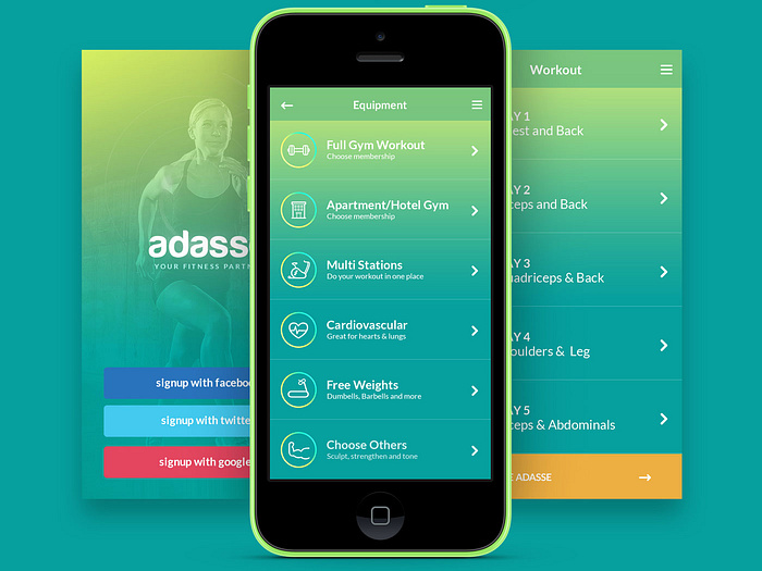 Adasse Mobileweb App Design By Naresh On Dribbble