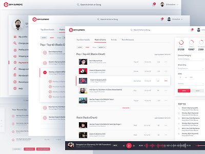 BPM Supreme UI/UX Design Work