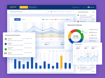 Tablein: Dashboard Design