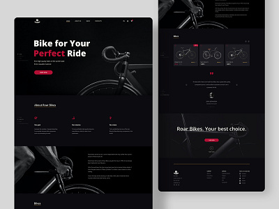 Bike Shop - Homepage