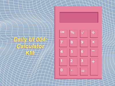 Daily UI: 004 - Calculator dailyui dailyui004 dailyuichallenge design uidesign