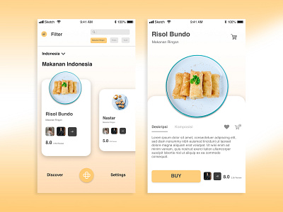 Indonesian snacks design food food app indonesian ui dashboard ui design uidesign uiuxdesign