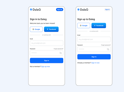Sign Up dailyui design figma sign in sign up ui ux