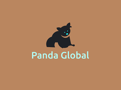 Panda Global-Logo Design branding design graphic design logo logo design modern logo unique logo