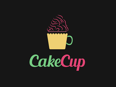 CakeCup-logo design