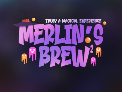 Merlin's Brew Logo art artwork branding design graphic design illustration logo vector
