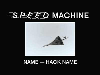 Speed Machine sketch tumblr