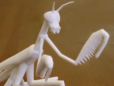 3d printed Mantis 3d print 3d printing diligence figurine insect mantis stuart wade toy