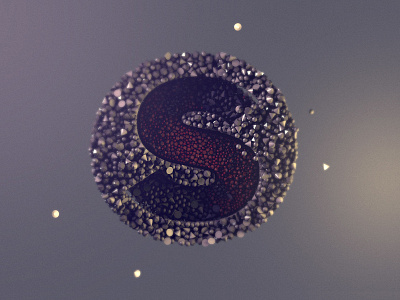 Particle Typography c4d cinema 4d diligence particles rendering s stuart wade type typography