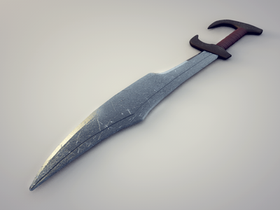 King Leonidas' Spartan Sword