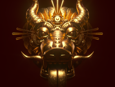 Mask 3d 3d character 3d illustration c4d cinema 4d diligence gold illustration mask octane render rendering stuart wade