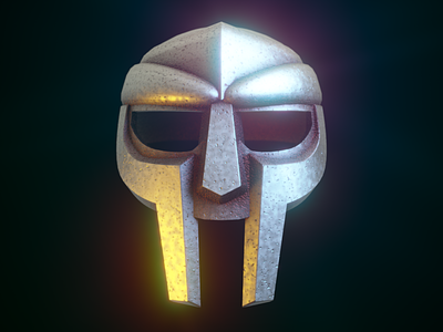 RIP DOOM 3d 3d art 3d illustration c4d character character design cinema 4d diligence studio doom illustration illustrations mask mf doom rendering stuart wade