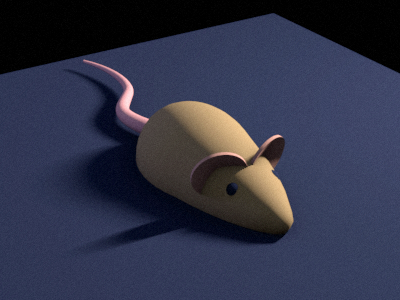 #mousey 3d character 3d illustratoin character low poly render stuart wade