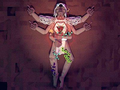 Mouse Shaman Music Video 3d animation c4d character design dlgnce music video shaman stuart wade