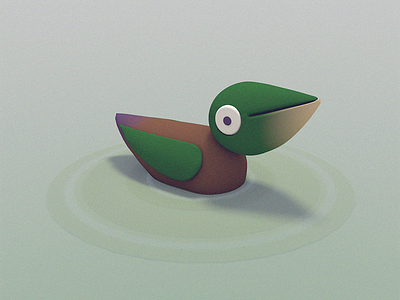 FOWL! 3d animation 3d illustration animated gif bird bird illustration character design cinema 4d digital art gif illustration stuart wade