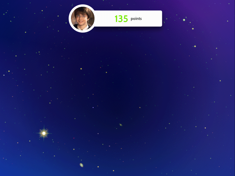 Gamer profile badge prototype cards dropdown design badge profile game prototype animations aftereffects