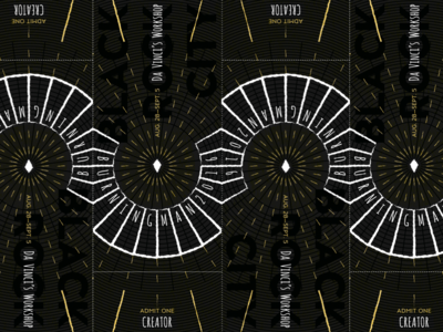 Burning Man 2016 ticket design submission