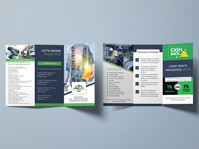 A project of Tri-fold Brochure Design. Oil and Gas agency. agency website brochure design creative design graphics design modern design oil and gas