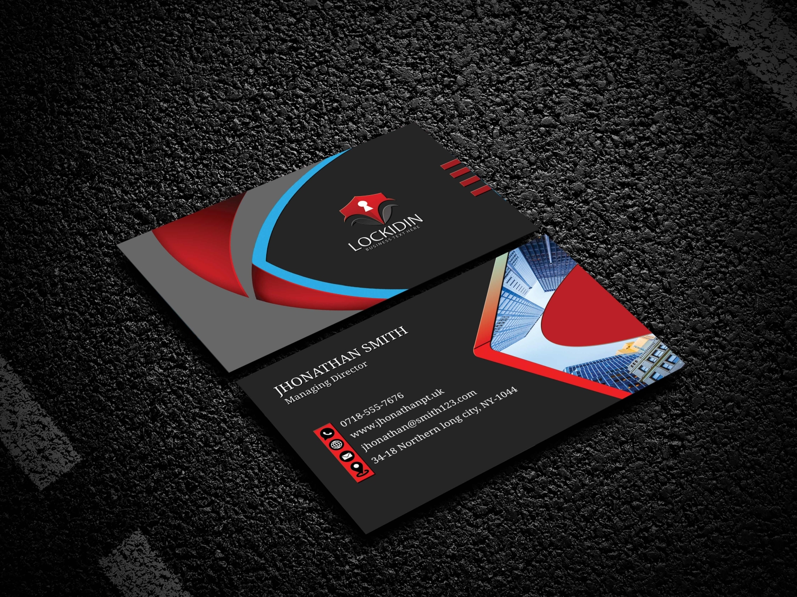 Corporate Business Card by Saimul Islam Siam on Dribbble